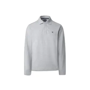 Langärmeliges Polo-Shirt Hackett Logo Slim Fit