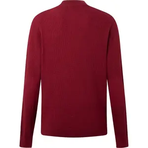 Trøje med halv lynlås Hackett Lambswool image-1