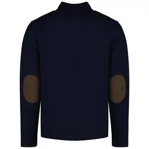 Sudadera con media cremallera Hackett Lambswool image-1