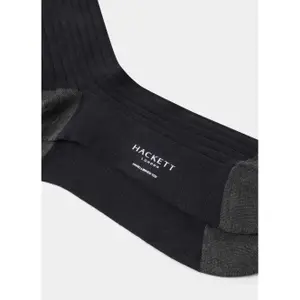 Long merino wool socks Hackett image-2