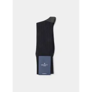 Long merino wool socks Hackett image-1