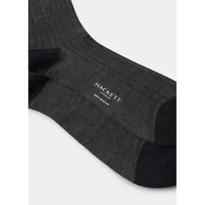 Meias longas em lã merino Hackett image-2