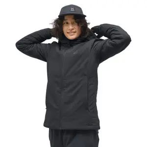 Women's waterproof hooded jacket Haglöfs Mimic Alert image-0