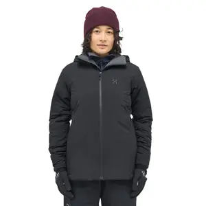 Women's waterproof hooded jacket Haglöfs Mimic Alert image-1
