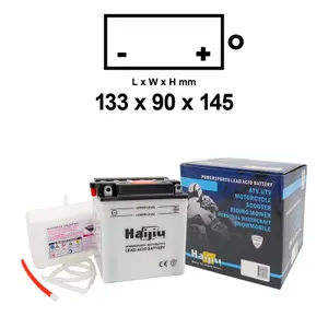 Motorfiets accu Haijiu HB10L-BP