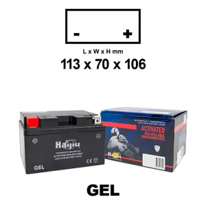 Batteria per moto Haijiu HTX5L-GEL