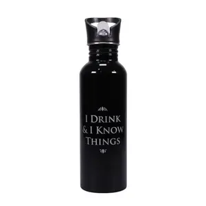Water bottle Half Moon Bay Game of Thrones I Drink & I Know Things image-0