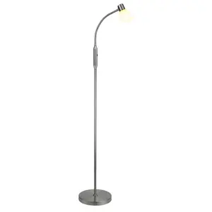 Single-lamp floor lamp Halo Design Hudson image-0