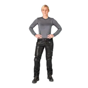 Women's leather motorcycle Trousers Halvarssons Rider image-1