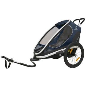 ha560-naw-rimorchio-per-bici-da-bambino-hamax-outback-one-blu-bianco-navy-tu