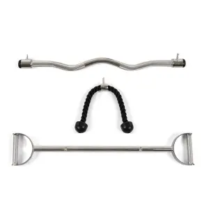 Pull-Up Bar with Tricep Rope Hammer BioForce Studio Power