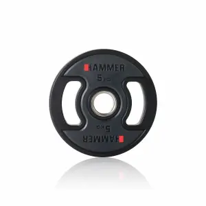 Disco de musculação Hammer PU 5 kg image-0