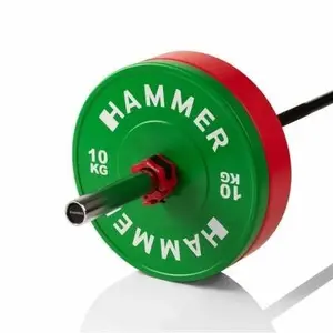 Schnellverschluss für olympische Hantelgewichte Hammer (x2) image-1