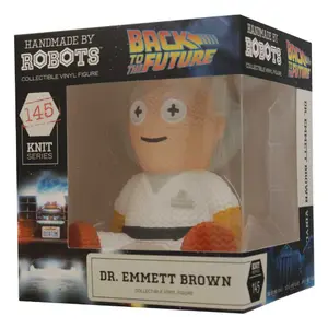 Back to the Future collectible figurine Handmade by Robots Vinyle Doc Brown image-3