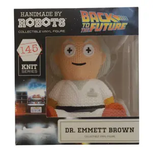 Back to the Future collectible figurine Handmade by Robots Vinyle Doc Brown image-4