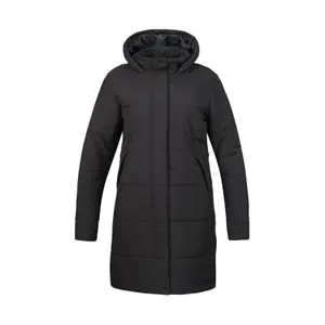 Women's long hooded down jacket Hannah Nona image-0