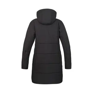 Women's long hooded down jacket Hannah Nona image-3