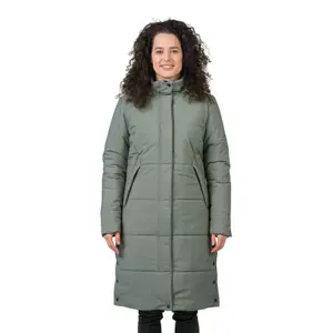 Plumífero largo con capucha de mujer Hannah Nona image-1