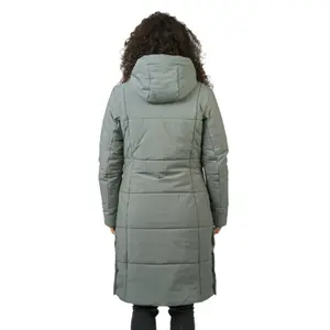 Plumífero largo con capucha de mujer Hannah Nona image-4