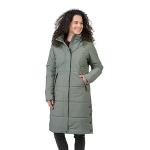 Plumífero largo con capucha de mujer Hannah Nona image-2