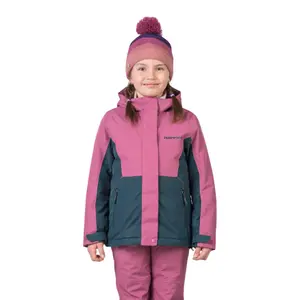 Girls' hooded ski jacket Hannah Vala image-1