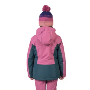 Girls' hooded ski jacket Hannah Vala image-4