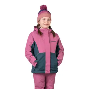Girls' hooded ski jacket Hannah Vala image-2