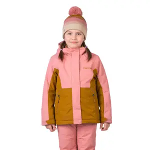 Girls' hooded ski jacket Hannah Vala image-1