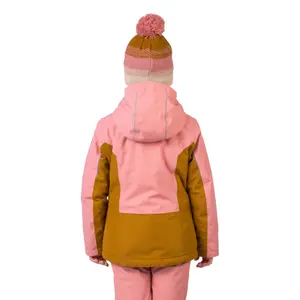 Girls' hooded ski jacket Hannah Vala image-4