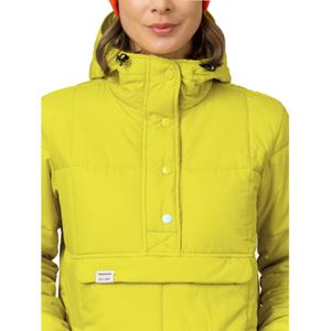 Women's hooded 1/4 zip padded jacket Hannah Sugar image-4