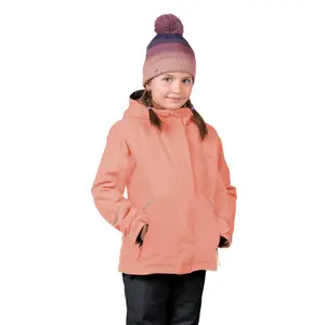 Girls' hooded ski jacket Hannah Vala image-2