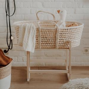 Baby rocking basket holder Happy Moses image-1