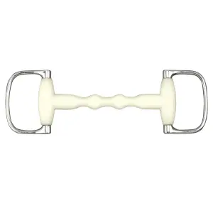 D-ring bit for horse Happy Mouth Mullen Racing image-0
