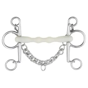 Pelham for horse Happy Mouth Shaped Mullen