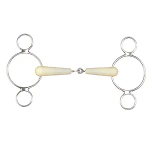 Two-ring horse bit Happy Mouth Pessoa image-0