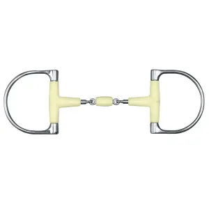 Verdun Snaffle Bit Double Break Happy Mouth King Dee Roller image-0