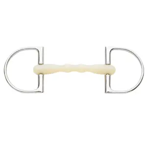 D-ring bit for horse Happy Mouth Mullen Pro King image-0