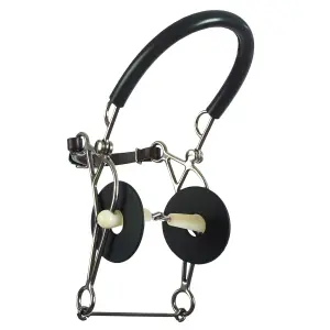 Combined bit for horse Happy Mouth Hackamore