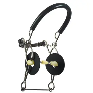Mors Tandem for Double Bridle with Roller Happy Mouth