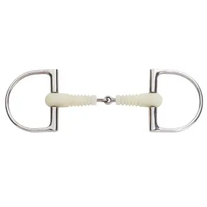 Verdun horse bit Happy Mouth Ribbed Pro King image-0