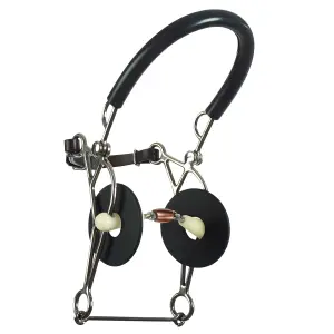 Double Jointed Bit with Copper Roller for Horse Happy Mouth
