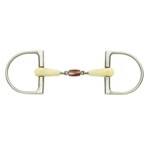Mors Verdun for Competition Horse Double Jointed Happy Mouth