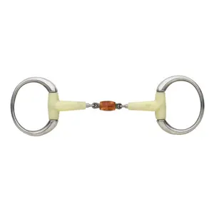 Anatomical Snaffle Bit for Horse Double Jointed Happy Mouth Eggbutt