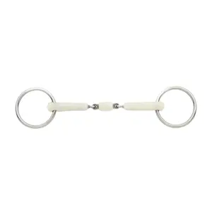 Double snaffle bits for horses Happy Mouth Bradoon image-0