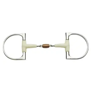 Mors Verdun for Horse Anatomical Double Jointed Bit Happy Mouth