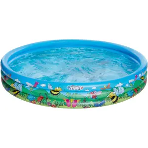 Baby pool 3 paddles Happy People Deco image-0