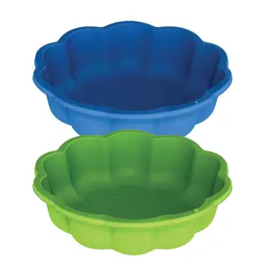 Plastic flower sandpit Happy Sun image-0