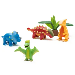 Dinosaur figurines in a box Happyline Toys (x4) image-0