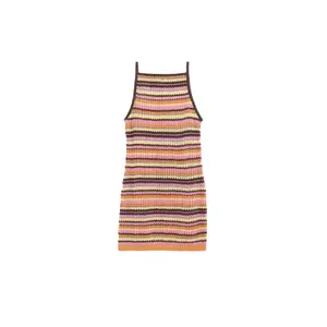Robe moulante en maille femme Happymess