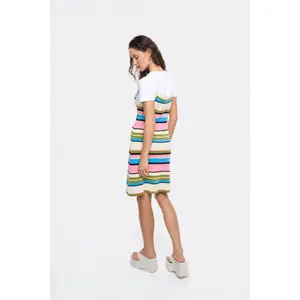 Robe moulante en maille femme Happymess image-2